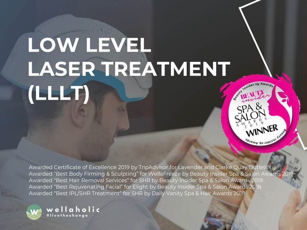 Low Level Laser Treatment LLLT by Wellaholic for Hair Regrowth