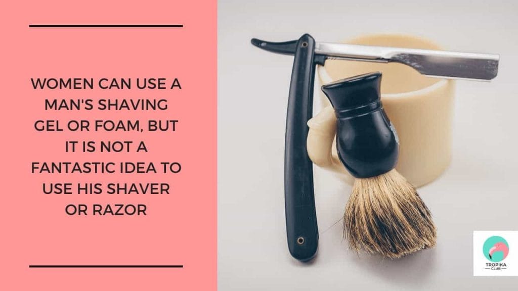 Lots of men and women think soap and water give a fantastic lubricant for helping the razor glide along the skin, but it might have an astringent effect, resulting in dry, flaky skin after drying