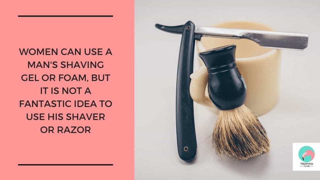 Lots of men and women think soap and water give a fantastic lubricant for helping the razor glide along the skin, but it might have an astringent effect, resulting in dry, flaky skin after drying