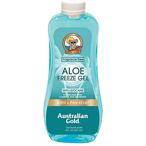  10. Australian Gold Aloe Freeze Spray Gel with Comfrey and Spearmint Extracts