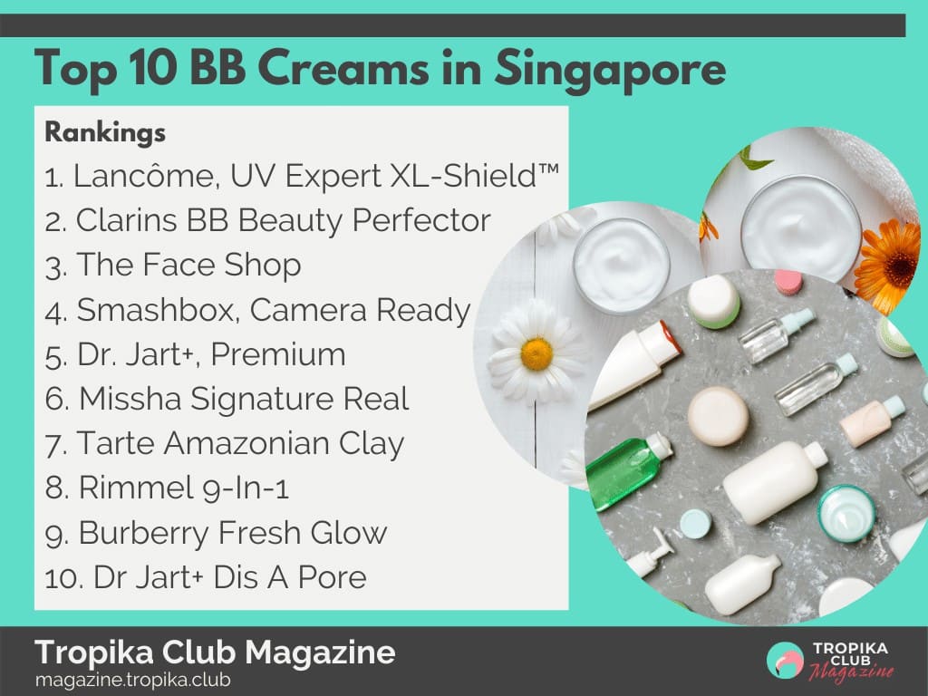 Top 10 BB Creams in Singapore