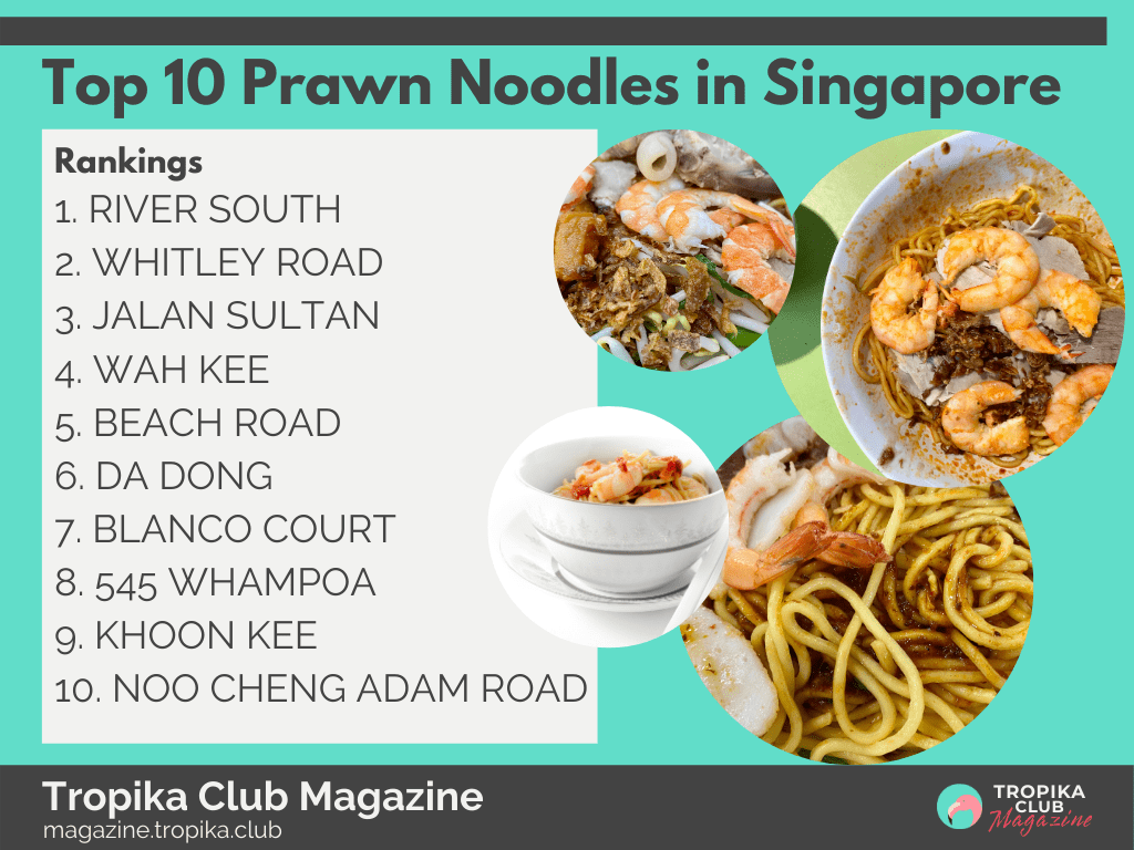 Top 10 Prawn Noodles in Singapore