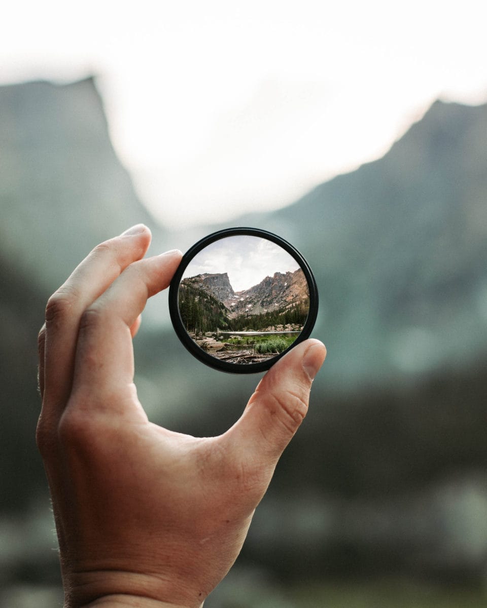 Round mirror