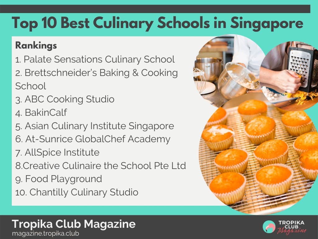 Top 10 Best Culinary And Cooking Schools In Singapore 