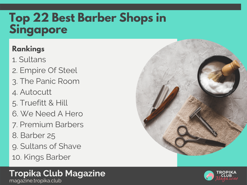 2021 Tropika Magazine Image Snippet - Top 22 Best Barber Shops in Singapore