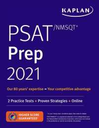 Link to an enlarged image of Kaplan PSAT/NMSQT Prep 2021 : 2 Practice Tests + Proven Strategies + Online (Kaplan Psat/nmsqt) (Paperback + Pass Code)