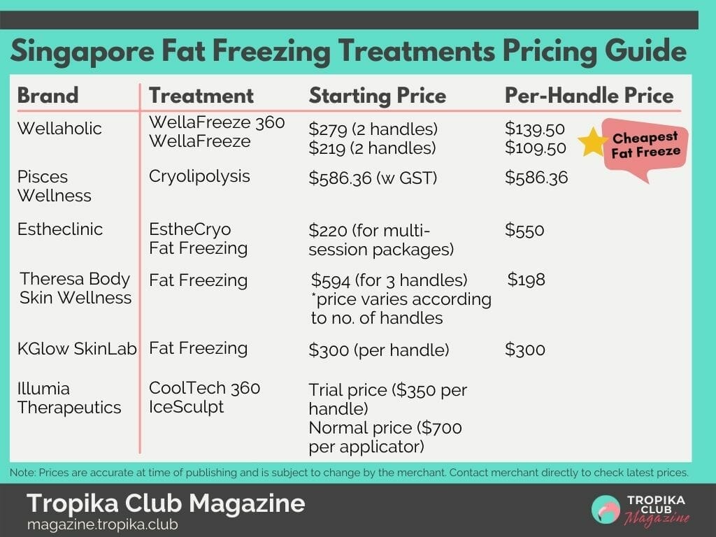 Fat Freeze Cheapest