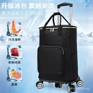 Water Polo 4-wheel Trolley Shopping Bag Waterproof Travel Bag | Shopee  Singapore