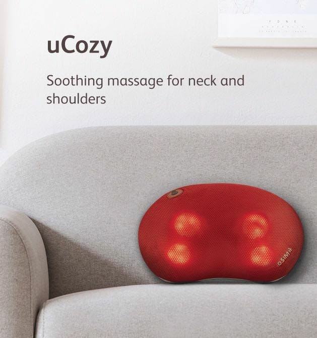 OSIM uCozy Neck And Shoulder Massager, Health & Nutrition, Massage Devices  on Carousell