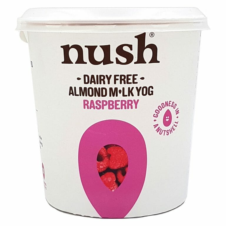 Nush Vegan Raspberry Almond Milk Dairy Free Yoghurt | NTUC FairPrice