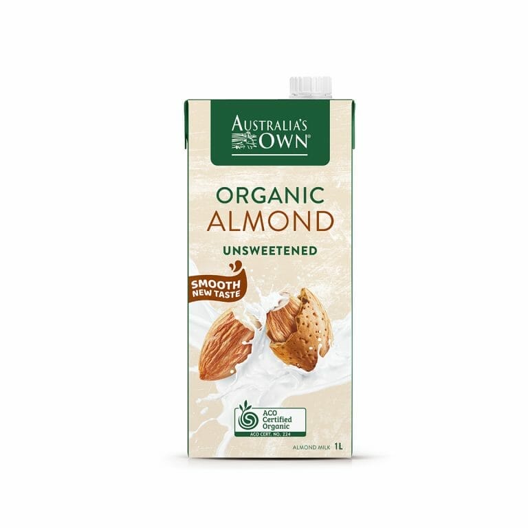 Almond Milk Unsweetened Organic - Australia's Own Foods
