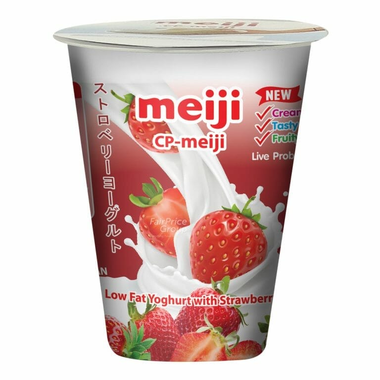 Meiji Low Fat Yoghurt - Strawberry | NTUC FairPrice
