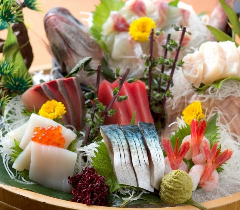 Japanese Buffet with Sashimi