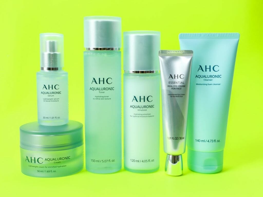 Best Selling Products from AHC Skincare