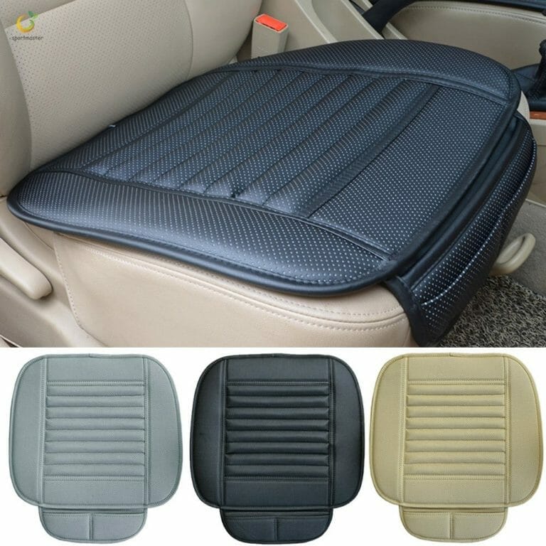 Luoshan Seat Cushion Color : A Comfortable and Breathable 360° Rotating Car Seat Cushion Suitable for Office Seats/Living Room 