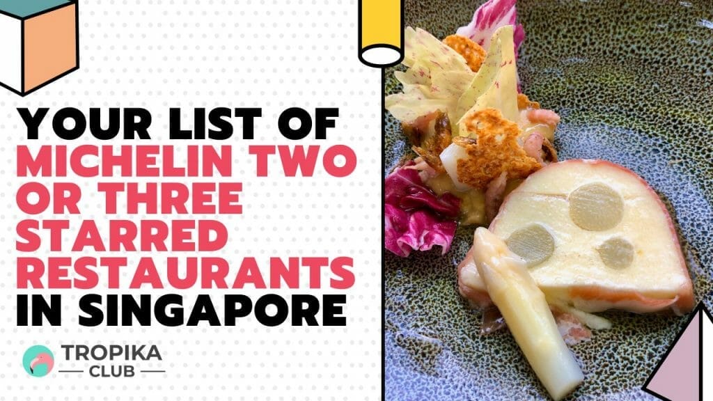 Michelin Two or Three Starred Restaurants in Singapore