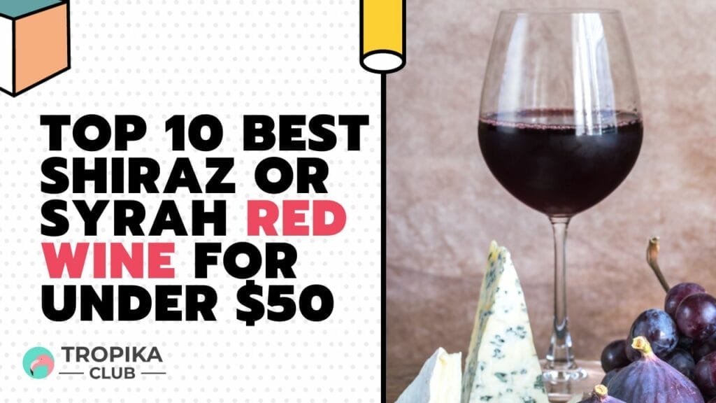 Top 10 Best Shiraz or Syrah Red Wine for Under $50