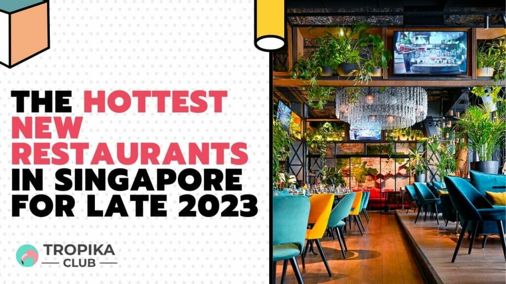 The Hottest New Restaurants in Singapore for Late 2023