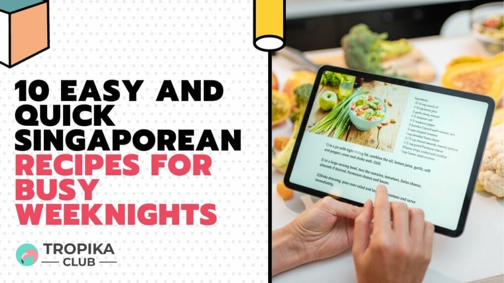 Easy and Quick Singaporean Recipes for Busy Weeknights