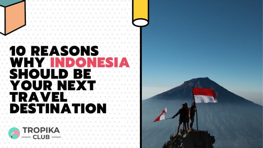 reasons why Indonesia should be your next travel destination