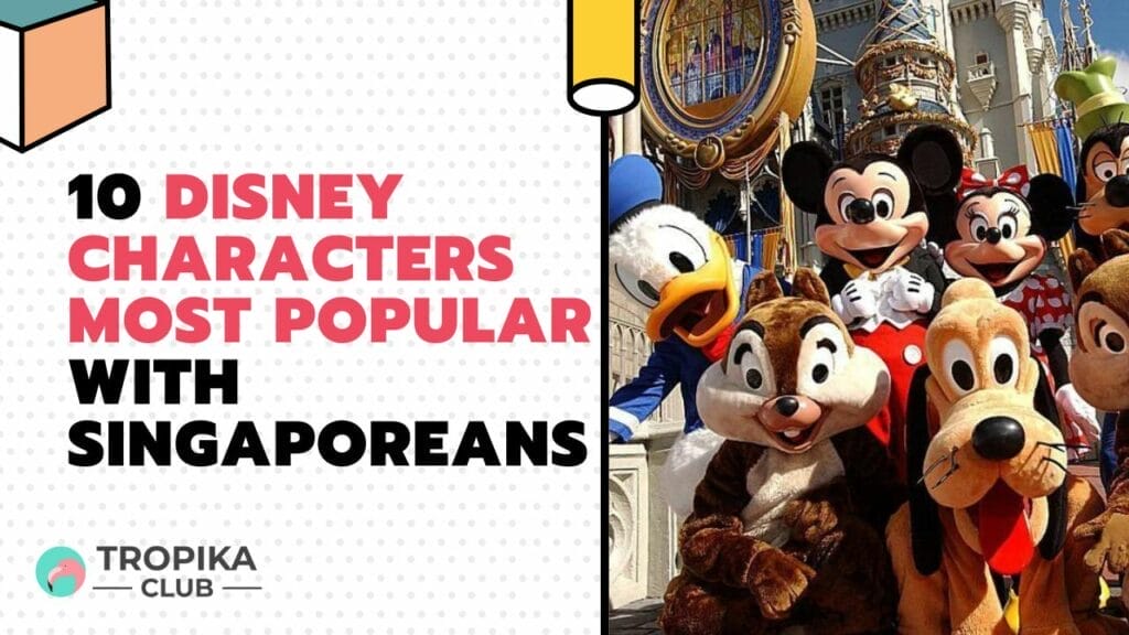 Disney Characters Most Popular with Singaporeans