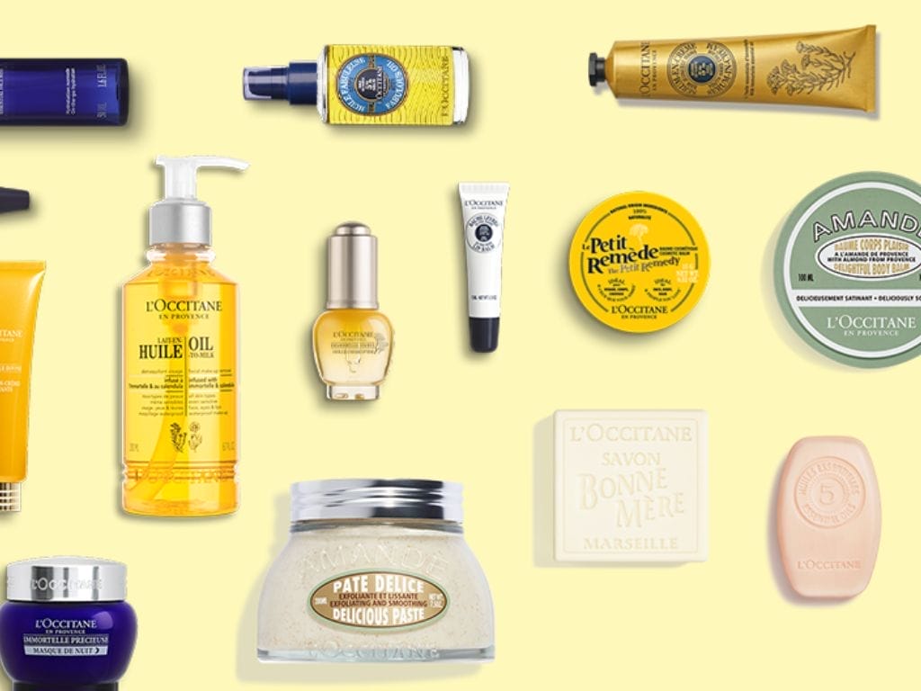 Top 10 Most Popular Products from L'Occitane